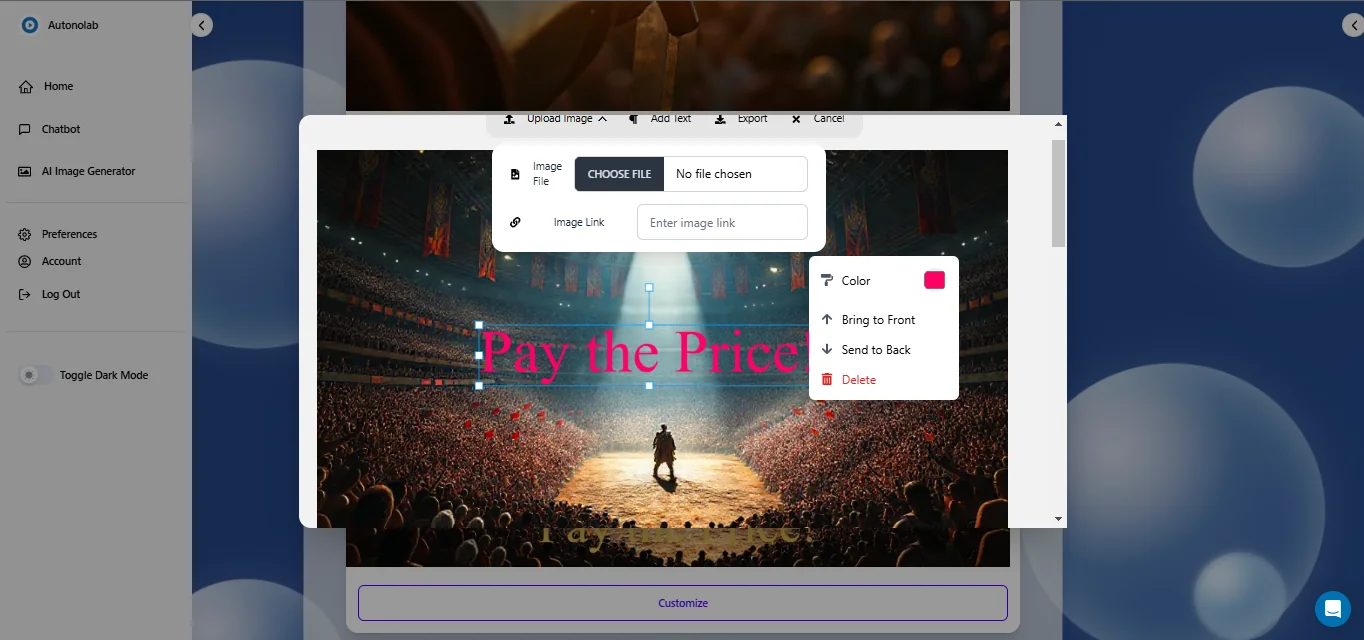 Create click-worthy thumbnails in seconds